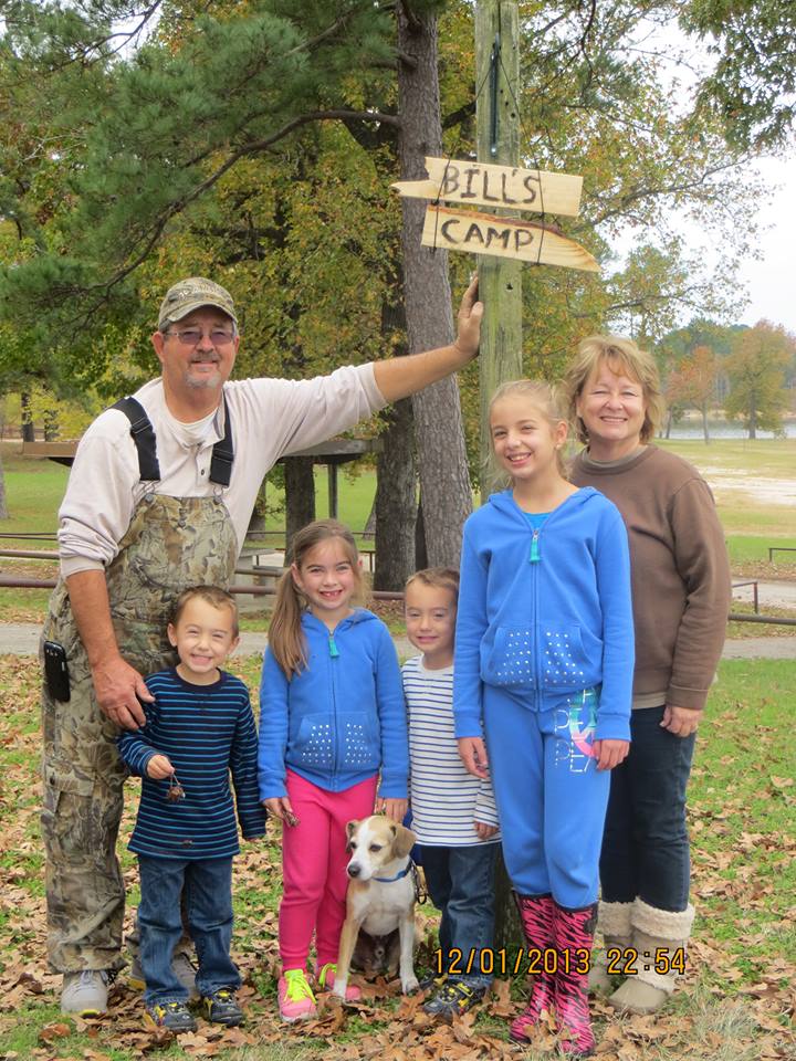 Bill and Rhonda Richey with grandchildren (2013)